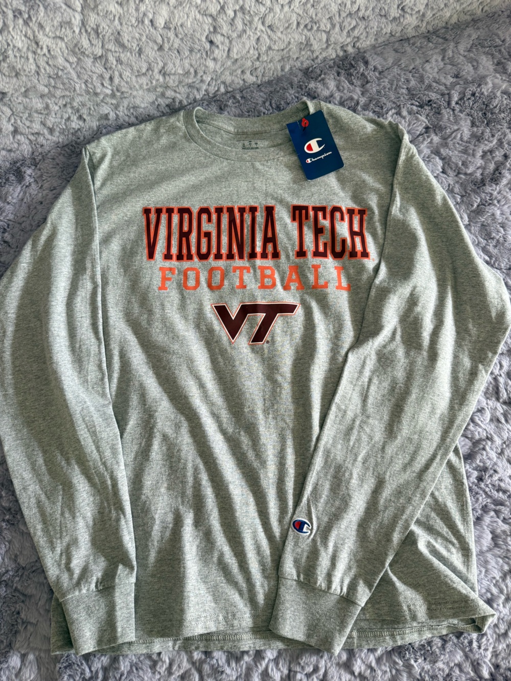 Champion| Virginia Tech Long Sleeve | NWT